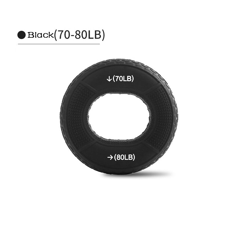 Hand Grip Strengthener, Grip Strength Trainer and Finger Exerciser Silicone Adjustable Hand Grip 20-80LB Gripping Ring Finger Forearm Trainer Carpal Expander Muscle Workout Exercise