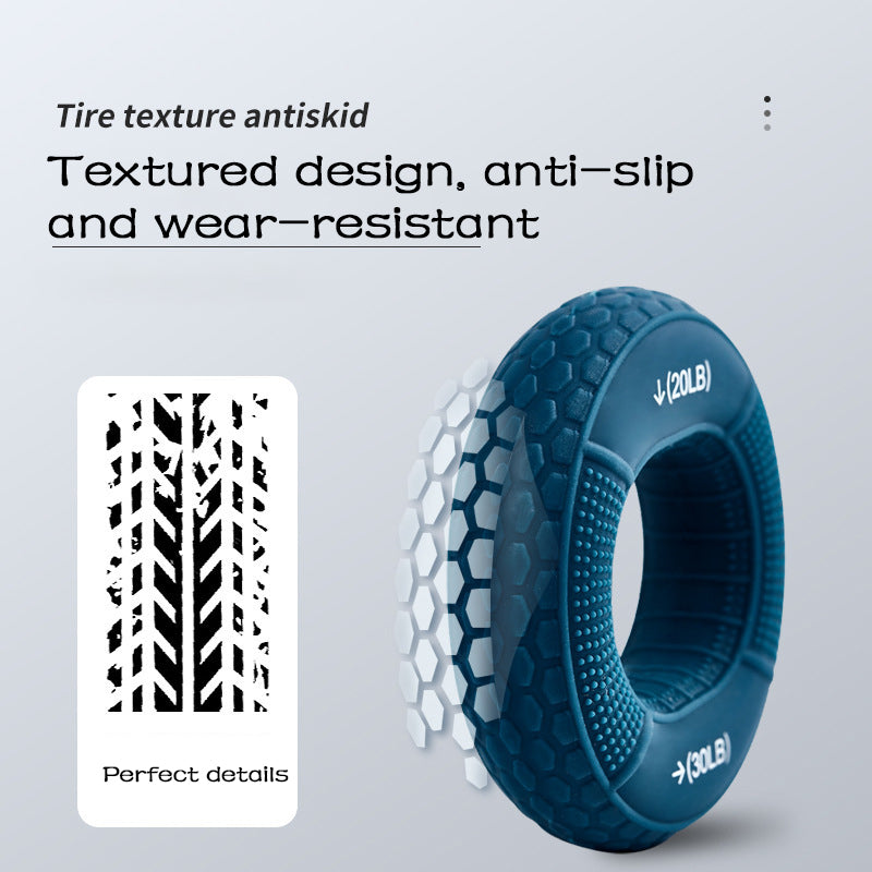 Hand Grip Strengthener, Grip Strength Trainer and Finger Exerciser Silicone Adjustable Hand Grip 20-80LB Gripping Ring Finger Forearm Trainer Carpal Expander Muscle Workout Exercise