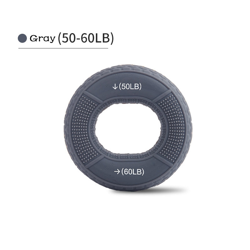 Hand Grip Strengthener, Grip Strength Trainer and Finger Exerciser Silicone Adjustable Hand Grip 20-80LB Gripping Ring Finger Forearm Trainer Carpal Expander Muscle Workout Exercise