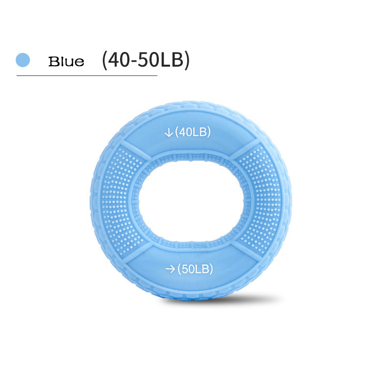 Hand Grip Strengthener, Grip Strength Trainer and Finger Exerciser Silicone Adjustable Hand Grip 20-80LB Gripping Ring Finger Forearm Trainer Carpal Expander Muscle Workout Exercise